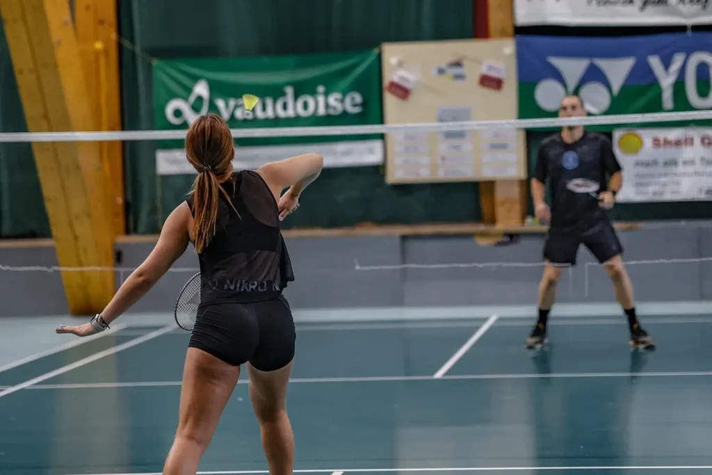 Badminton à l'Olympica de Brigue-Glis