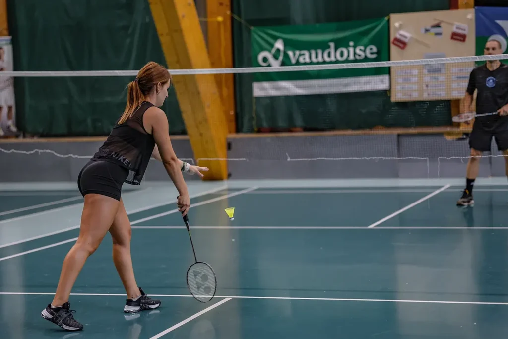 Badminton at the Olympica in Brig-Glis