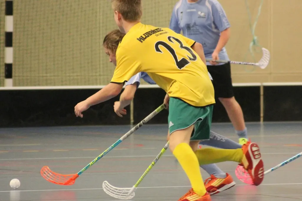 Floorball at the Olympica in Brig-Glis